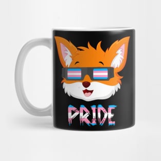 Fox Transgender Flag Lgbt Mug